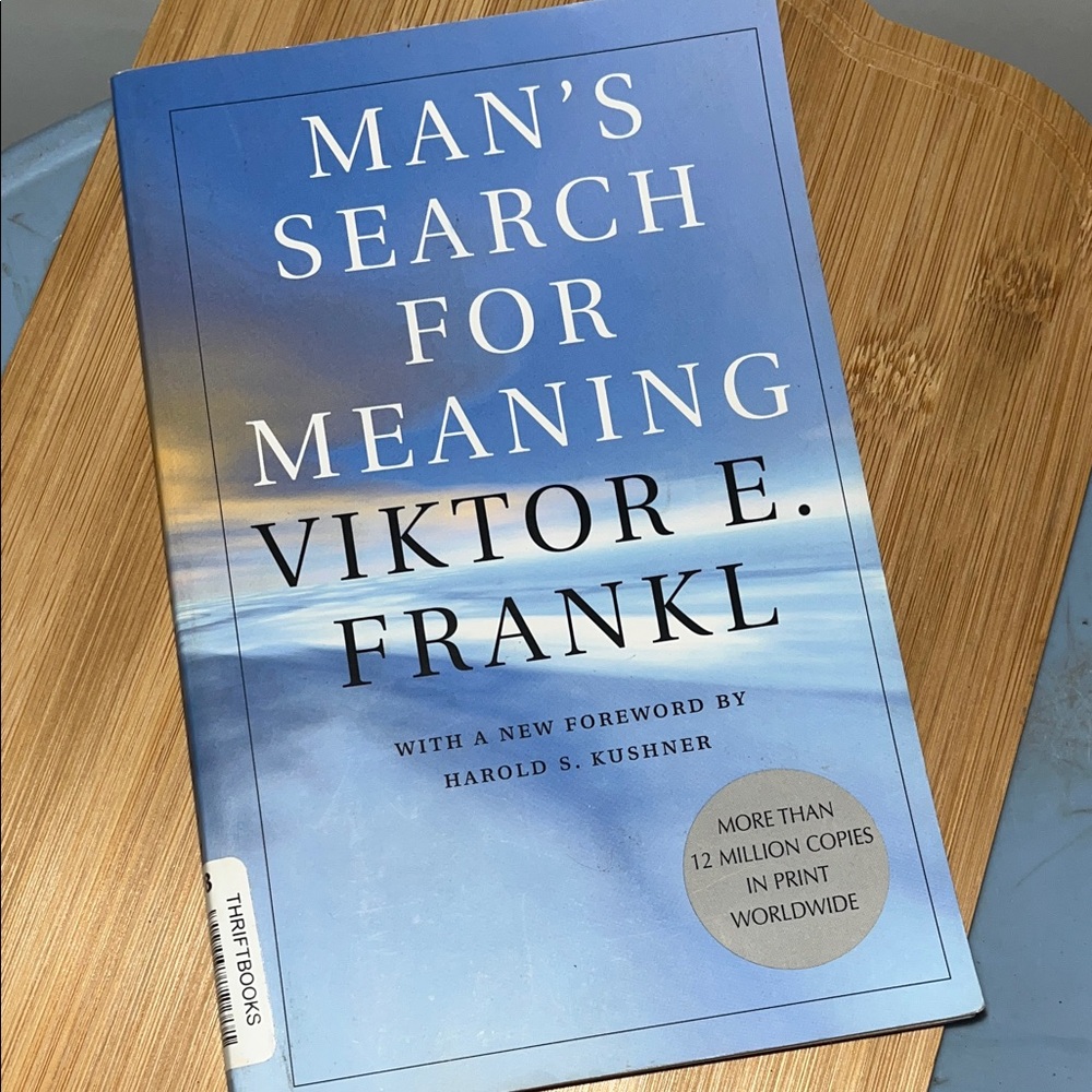 Man's Search for Meaning Book by Viktor E. Frankl
